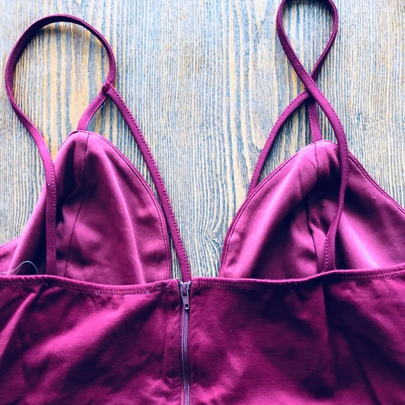 NWT** Dark red strappy dress ! - Picture 5 of 6